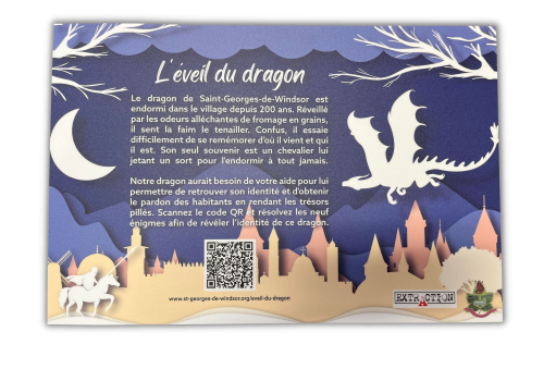 Jeu d'évasion L'Éveil du dragon - Saint-Georges-de-Windsor - Point d'intéret